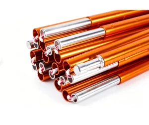 Aluminum Alloy 7001-T6 Anodized High-Strength Tent Pole with Bending & Cutting Services 9mm/16mm/18mm for Tents and Tarps