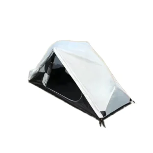 Aluminum Alloy Bracket Single-room Double-layer Camping Tent with Matching Ground Sheet Pop-top All-season Hiking Tent