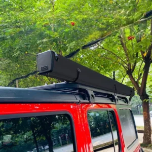 Aluminum Alloy Car Side Awning & Tent Outdoor Vehicle Sun & Rain Shelter for Off Road Overlanding & Self Driving
