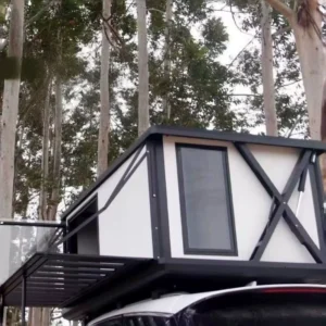Aluminum Alloy Electric Quick Automatic Opening Four-Season 2-4 Person Rooftop Tent