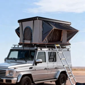 Aluminum Alloy Four-Season Double-Layer Waterproof Tent with Quick-Open Skylight and Automatic Lift