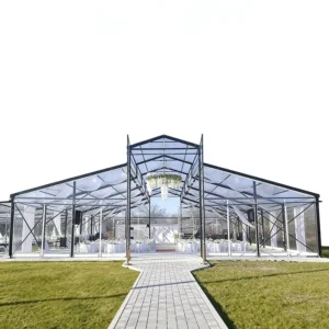 Aluminum Alloy Frame Clear Transparent PVC Four season Fire Retardant Tent Outdoor Wedding Party Event Banquet Celebration