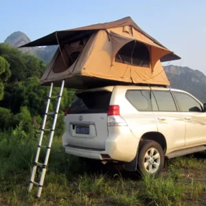Aluminum Alloy Frame Oxford Cloth Four-Season Quick-Setup Waterproof 2-3 Person Family Luxury Rooftop Tent