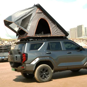 Aluminum Alloy Frame Oxford Ultra thin Double Layer Four season High Load Capacity Large Space Car Camping Overland Rooftop Tent