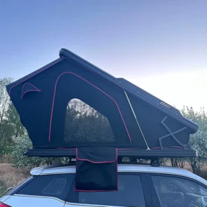 Aluminum Alloy Frame Solar Panel Hard Shell Double-Layer Four-Season Rooftop Tent