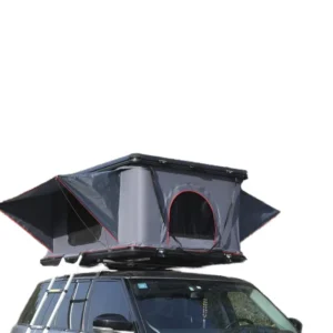 Aluminum Alloy Hard Shell Double Layer Helicopter Roof Tent Oxford Full Automatic Folding Quick Opening Four Season Waterproof