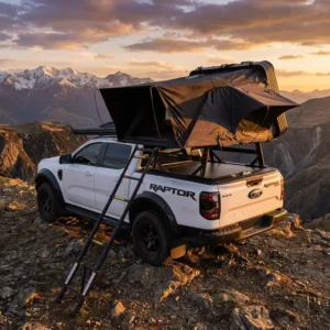 Aluminum Alloy Hard Shell Roof Top Tent Hydraulic Side Opening Outdoor Car Camping Tent for SUV Pickup Truck