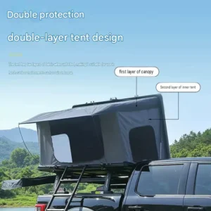 Aluminum Alloy Hard Shell Rooftop Tent Pop Automatic Truck Camper Zelt Dachzelt Hard Roof Top Tent