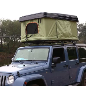 Aluminum Alloy Helicopter-Style Four-Sided Waterproof Rooftop Car Tent