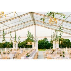 Aluminum Alloy Outdoor Event Tent with Clear Transparent PVC Fabric Wedding Party Canopy
