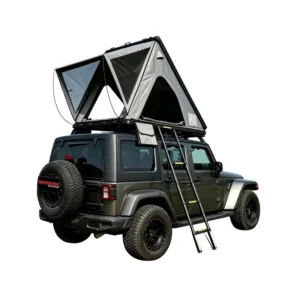 Aluminum Alloy Oxford Cloth Triangular Quick-Open Rooftop Tent for Outdoor Camping, Car-Mounted SUV, Model WP6020-3