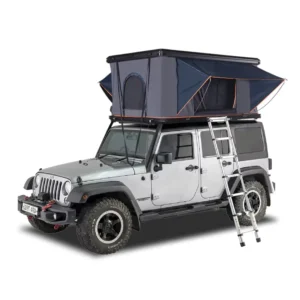 Hard Top Outdoor Camping Automatic Folding Aluminum Alloy Rooftop Tent