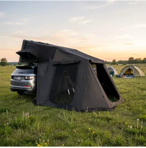 Aluminum Alloy Roof Tent Foldable Outdoor Vehicle mounted Camping