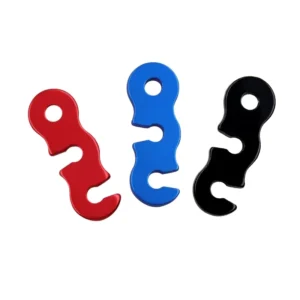 Aluminum Alloy Three-Eye Wind Rope Buckle for Canopy Tents