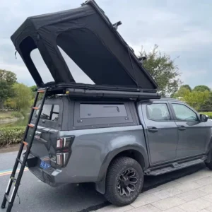 Aluminum Alloy Triangle Hard Shell Oxford Four-Season Waterproof 4×4 Off-Road Rooftop Tent