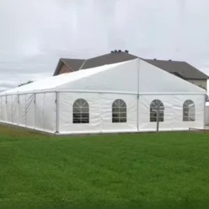 Aluminum Alloy White PVC Outdoor 200 300 500 People Reception Church Warehouse Wedding Party Marquee Tent
