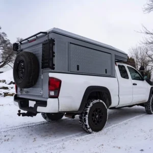 Aluminum Camping Box Waterproof Pickup Camper Cabin for Outdoor Adventure Travel