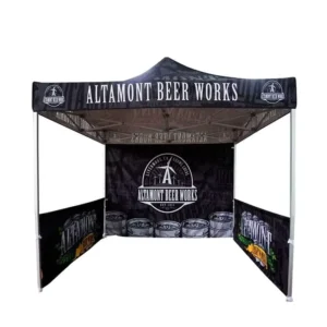 Aluminum Conference Fireproof 4×4 Foldable Pop-up Canopy Tent