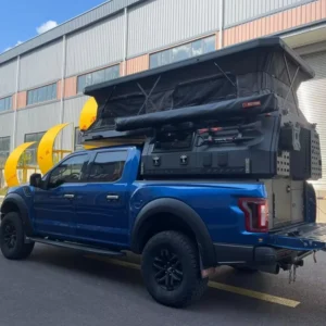 Aluminum Four-Season Off-Road Camping Truck Camper for Adventure Travel