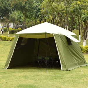 Aluminum Frame Automatic Modern Design Gazebo Tent with Mosquito Netting and Waterproof Canopy for Outdoor Camping