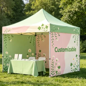 Aluminum Frame Canopy Tent Waterproof Pop-Up Gazebo for Exhibition Market and Outdoor Events