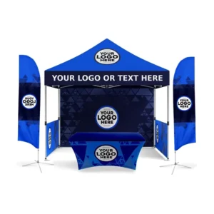 Aluminum Frame Custom 10×10 Trade Show Tent Outdoor Advertising Canopy Table Cloth Exhibition Event Pop up Tents Canopy