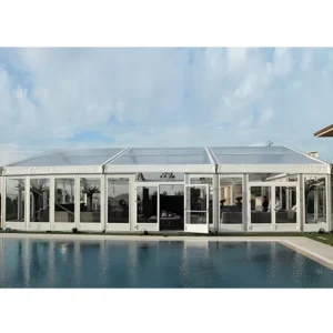 Aluminum Frame Custom Glass Transparent Tents for Outdoor Wedding Party Events 500 People Tents for Events