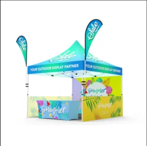 Aluminum Frame Waterproof Pop up Canopy Tent Foldable Outdoors Trade Show Marquee for Exhibitions and Events