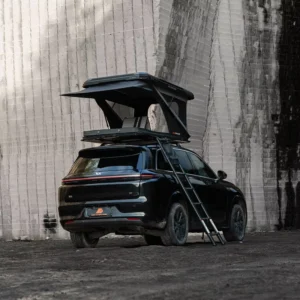 Aluminum Hard Shell 4×4 Rooftop Tent with Built-In LED Strip Light