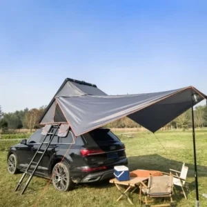 Aluminum Hard Shell Clamshell Rooftop Tent for Vehicles and Large SUVs