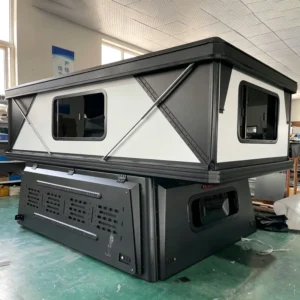 Aluminum Hard Shell Pop up Tent Camper 2 3 Person Rooftop Tent