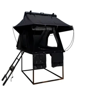 Aluminum Hard Shell Roof Tent 2-3 Person Waterproof Overland Rooftop Shelter