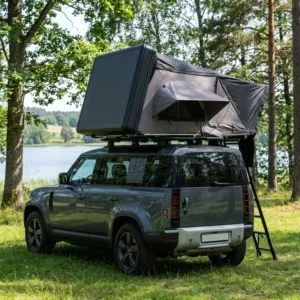 Aluminum Hard Shell Roof Top Tent Outdoor Waterproof Camping Rooftop Tent 3 4 Person Off road