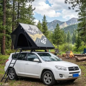Aluminum Hard Shell Roof Top Tent for Car Outdoor Camping Waterproof Vehicle Carbon Fiber Slim Rooftop Tent