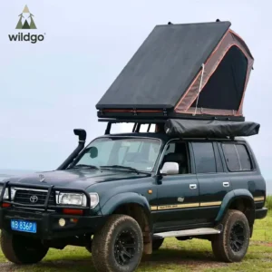 Aluminum Hard Shell Rooftop Tent Box for Car Roof Top 2-3 Person Outdoor Camping Four-Season Automatic Opening Waterproof