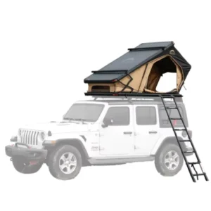 Aluminum Hard Shell Rooftop Tent Outdoor Camping 2 Person Pickup Truck Bed Tent Offroad Overland Car Tent