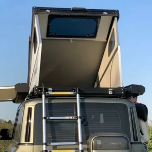 Aluminum Hard Shell Rooftop Tent Pop up Roof Tent for SUV Outdoor Travel Camping