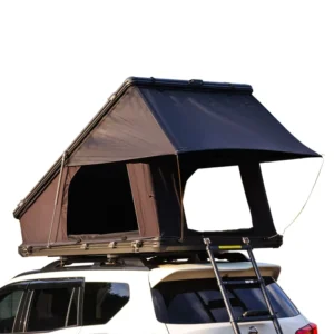 Aluminum HardShell SUV Waterproof Rooftop Tent Factory Supplied with Ladder for Outdoor Camping Roof Top Use