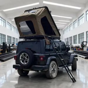 Aluminum Integral-Molding Rooftop Tent Hard Shell for Trucks