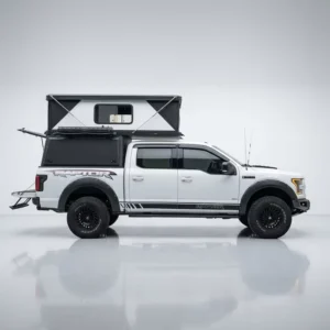 Aluminum Lightweight Hard Wall Pickup Truck Camper for Hilux Tacoma Off Road Slide in Camper