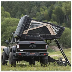 Aluminum OEM 4X4 Car Rooftop Tent Side Open for Off Road