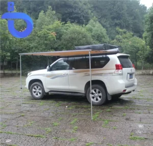 Aluminum Offroad Car Canopy Awning Sun Shelter Side Tent for Camping Durable Metal Awning Tent 150x250cm Waterproof 2000-3000mm