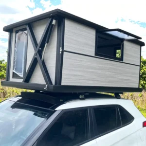 Aluminum Offroad Hardshell Roof Top Tent with Waterproof Electric Lift System 2-4 People