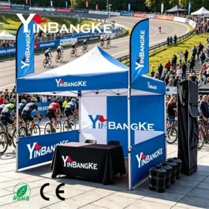 Aluminum Outdoor Trade Show Tents 10×10 and 10×20 for Exhibitions and Promotional Events