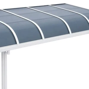 Aluminum Patio Awning Canopy Windproof Fixed Outdoor Structure Modular Easy Installation Kit for Side Door Weather Protection