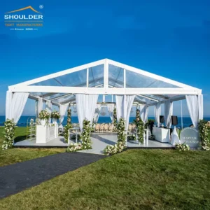 Aluminum Permanent Marquee Party Event Wedding Transparent Tent