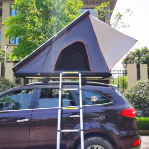 Aluminum Pole Car SUV Hard Shell Rooftop Tent Heavy Duty Camping Roof Top Tent