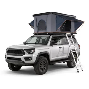 Aluminum Rooftop Tent Box Hard Shell Roof Top Tent Box 3-4 Person Outdoor Camping Rooftop Tent Box