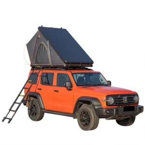 Aluminum Shell Lightweight Car Rooftop Tent, Four-Season, Quick Install