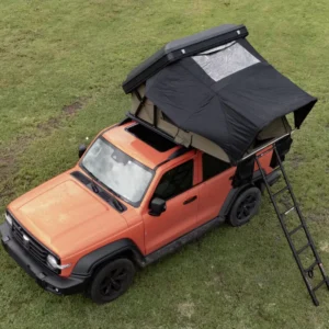 Aluminum Side Open Hard Shell Rooftop Tent with Side Opening Car Tent